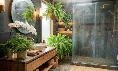As espécies ornamentais ideais para o banheiro que aproveitam o vapor do chuveiro para crescer viçosas sem exigir luz direta do sol