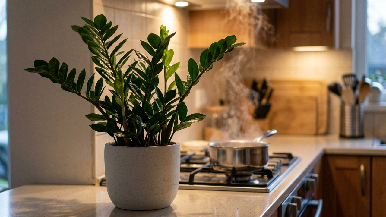 Essas plantas resistentes para cultivar na cozinha toleram o vapor de gordura e o calor constante do fogão sem amarelar