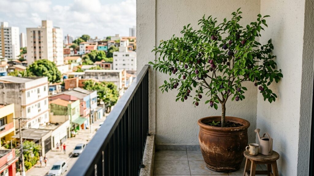 A árvore resistente à seca que chama atenção nos quintais
