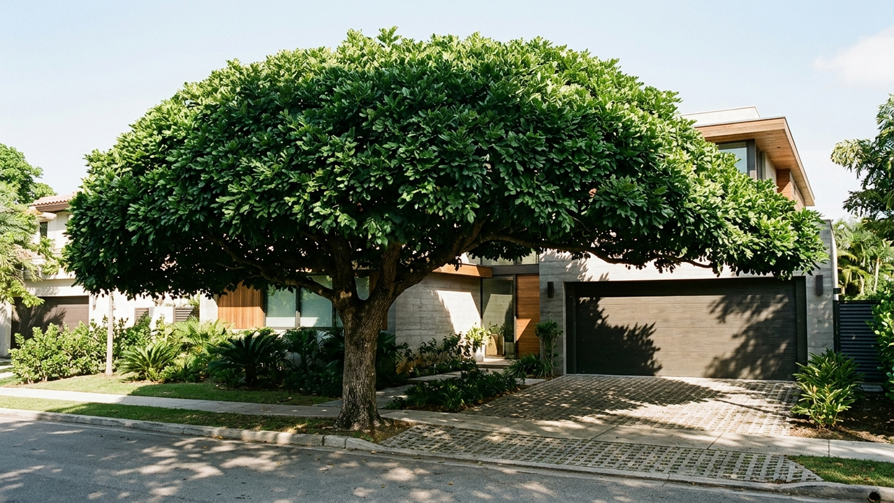 O segredo da poda de saia no oiti: como conduzir a árvore para criar uma copa perfeita e sombra fresca para a garagem de casa