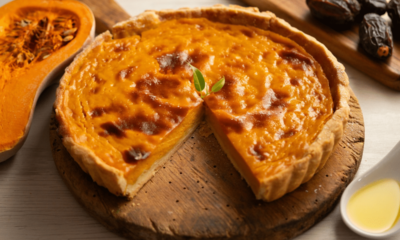 Tem abóbora em casa? Aprenda a fazer esta torta fácil e saudável para o lanche da tarde 