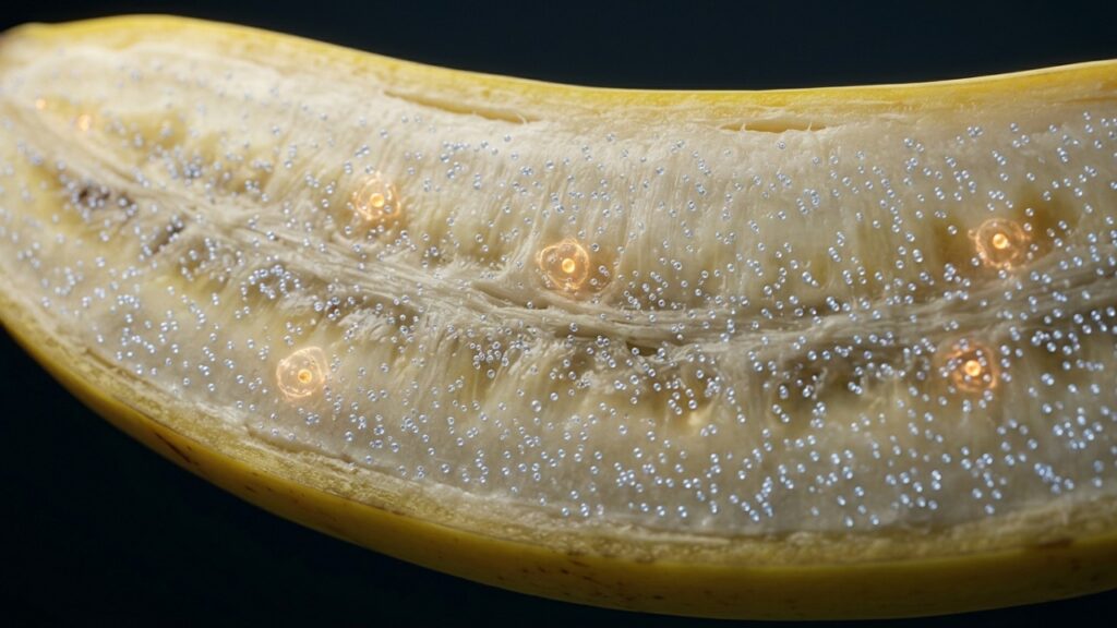 A banana é levemente radioativa por causa do potássio que contém, e cientistas explicam por que isso não representa nenhum risco para quem come