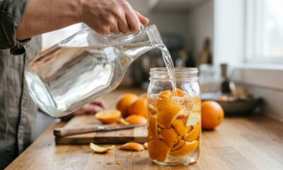 Misturar cascas de laranja com vinagre branco e deixar descansar por 2 semanas: para que serve esse truque caseiro de limpeza que aproveita algo normalmente jogado fora