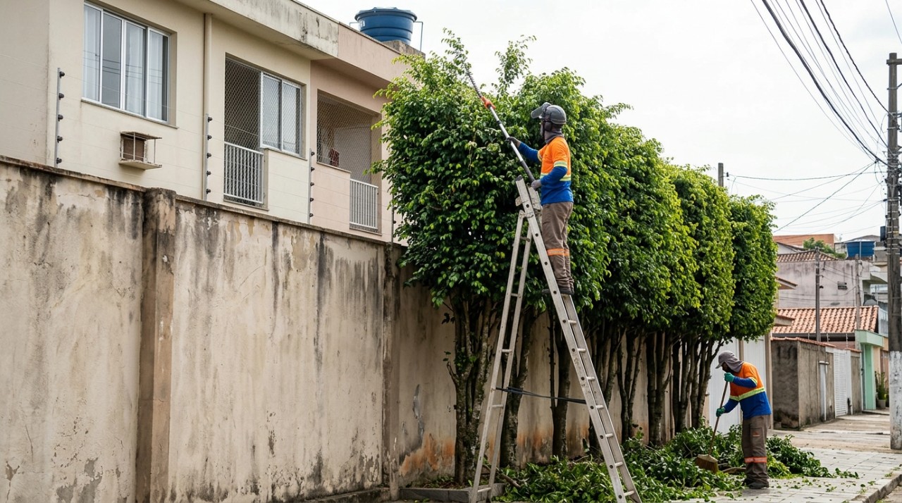 Vizinho planta fileira de árvores altas para tapar a vista do apartamento ao lado por disputa de vaga, perde ação por abuso de direito e é obrigado a podar