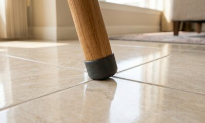 Moradora usa acessório de R$ 30 nos pés das cadeiras e descobre o segredo simples para arrastar os móveis sem nunca riscar o piso da sala