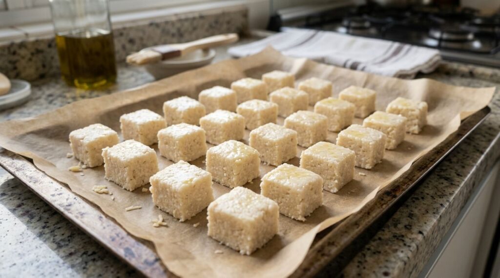 Nem farinha de trigo, nem fritura: a receita de bolinho de mandioca com queijo que fica crocantepor fora e macio por dentro