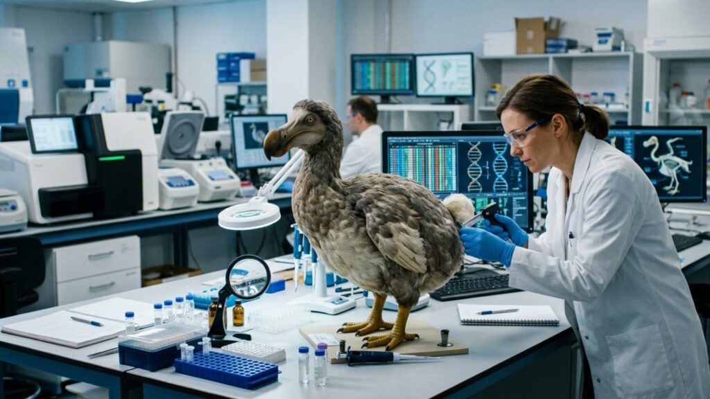 Ave extinta há mais de 360 anos pode voltar à vida: cientistas avançam em projeto com engenharia genética e inteligência artificial para recriar o dodô