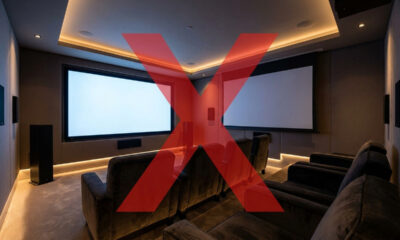 Adeus salas de cinema caras: como montar um home theater perfeito escolhendo entre TV gigante ou projetor com posicionamento de som ideal