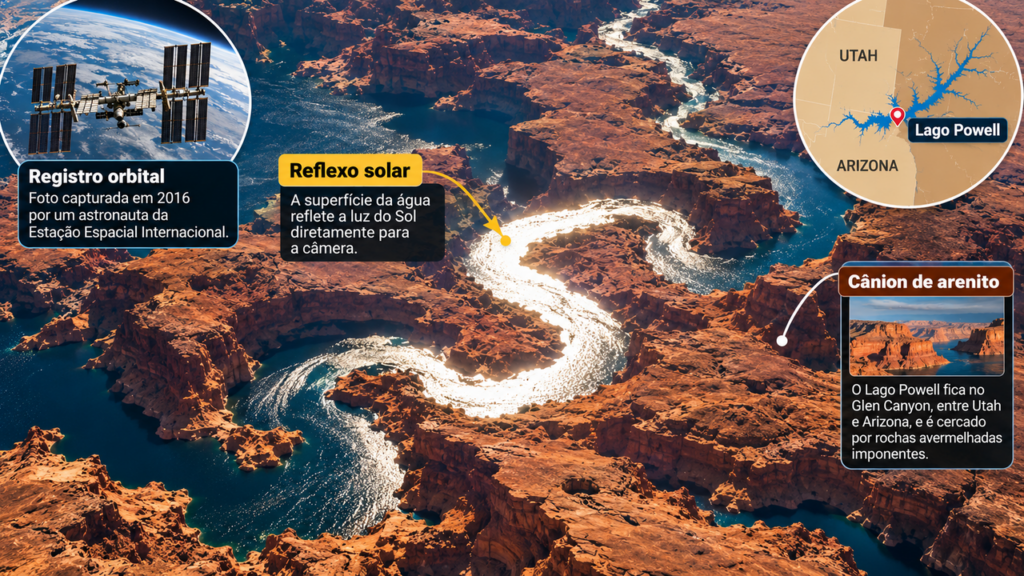 Uma cobra gigante se contorcendo entre as pedras. Algo estranho que parte o coração do deserto