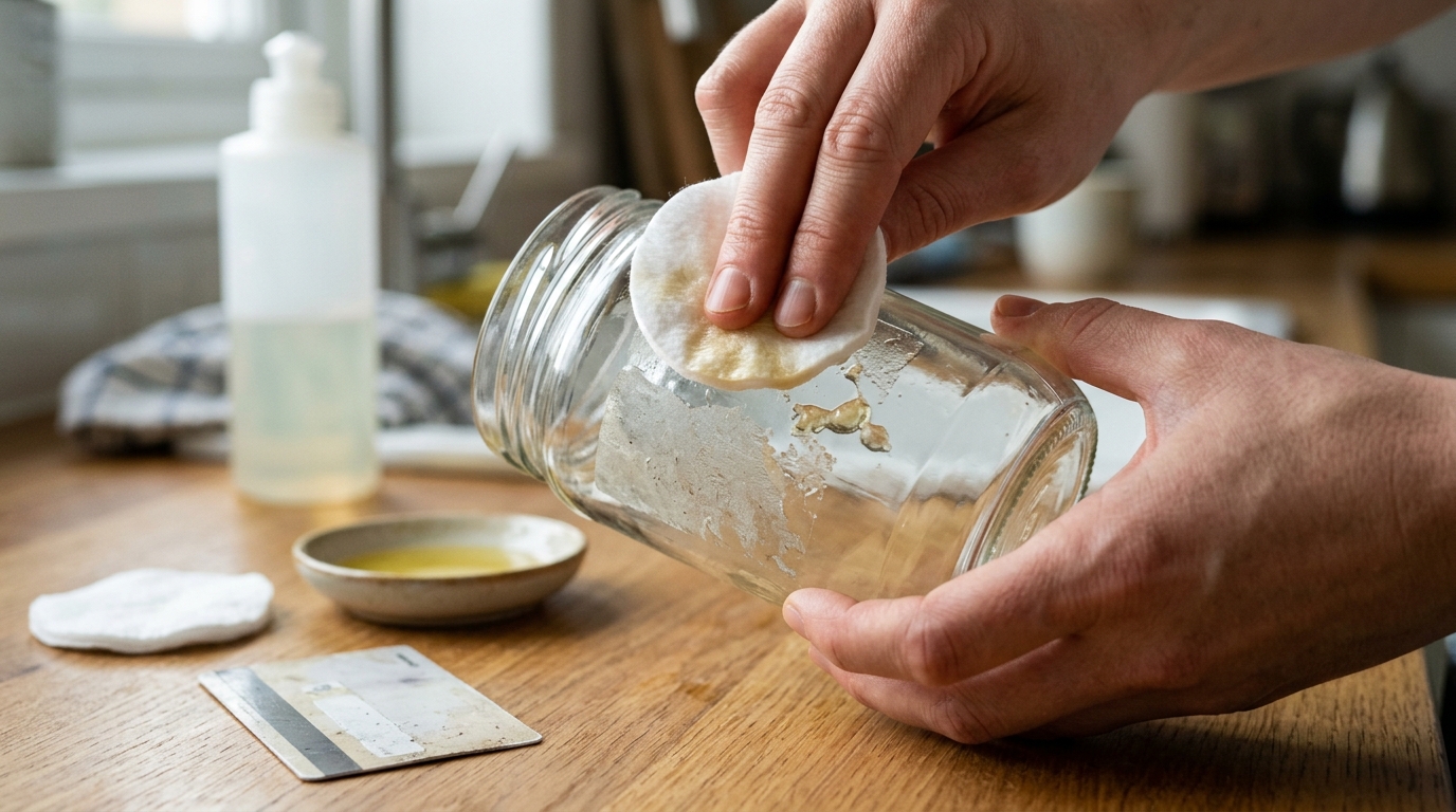 Como remover resíduos de fita adesiva: um produto encontrado em qualquer cozinha pode ajudar