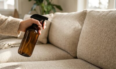 Borrifar essa solução natural nos tapetes e sofás: a receita simples para proteger a casa e evitar pulgas trazidas por animais de estimação