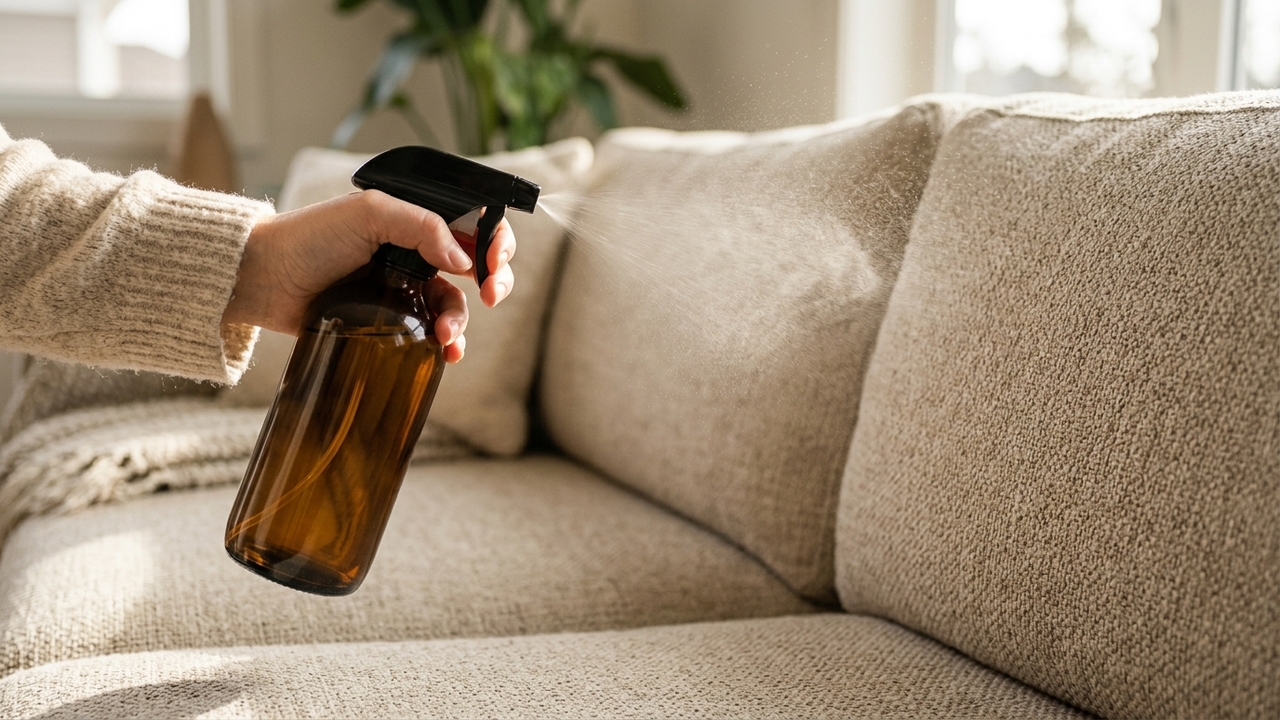 Borrifar essa solução natural nos tapetes e sofás: a receita simples para proteger a casa e evitar pulgas trazidas por animais de estimação