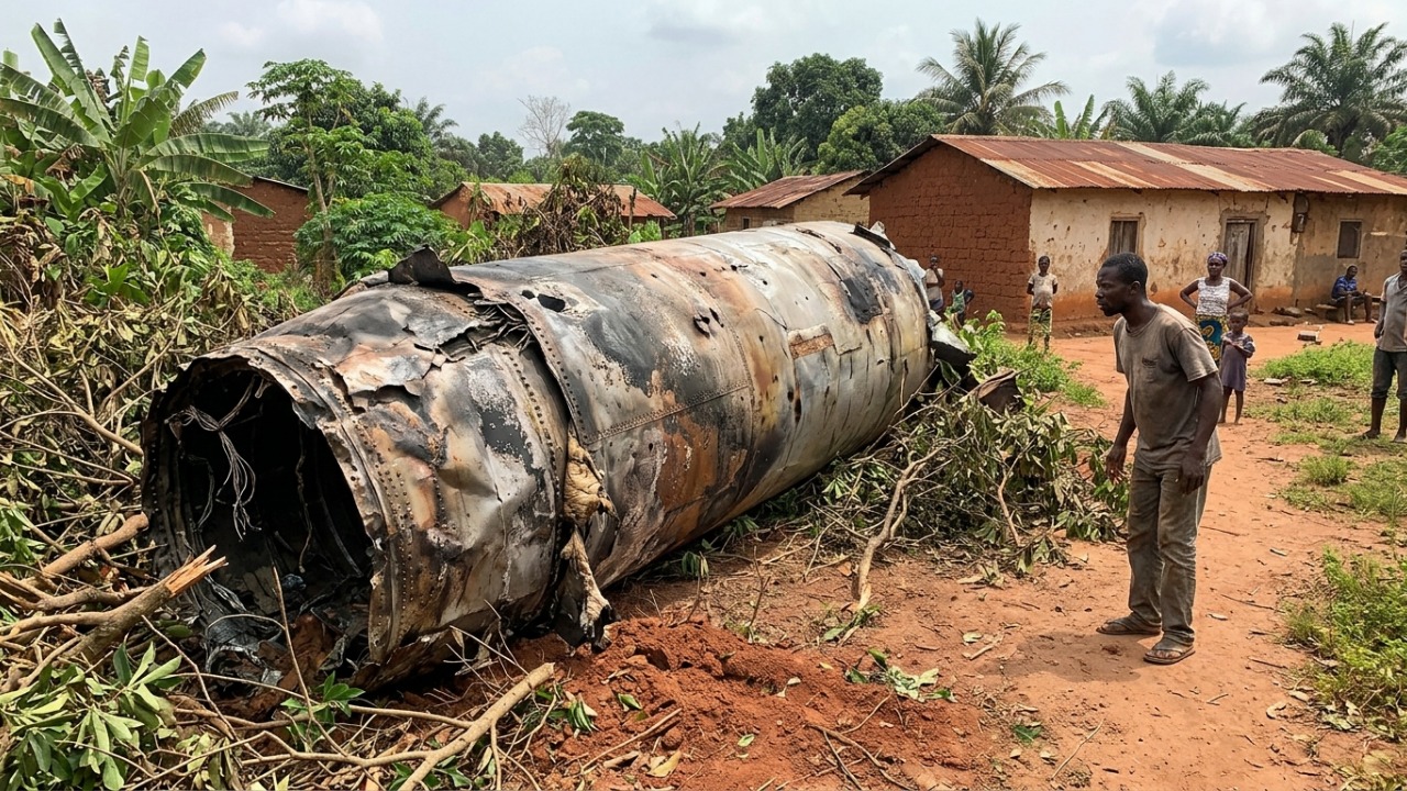 Em 2020, moradores de um vilarejo na Costa do Marfim encontraram um tubo metálico de 12 metros que caiu do céu e descobriram que o objeto fazia parte de um foguete chinês que voltou à Terra sem controle
