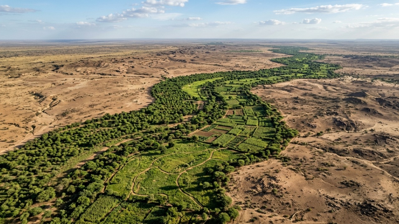 África está construindo uma muralha de árvores de 8.000 km para frear a desertificação, recuperar 100 milhões de hectares e criar milhões de empregos