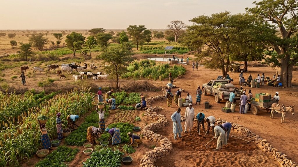 Muralha verde de 8 mil quilômetros está sendo construída para atravessar a África, conter o avanço do deserto e ainda gerar alimento, renda e novas oportunidades para milhões de pessoas