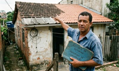 Inquilino gasta R$ 12 mil para consertar telhado prestes a desabar e tribunal barra o despejo até o proprietário restituir a reforma necessária