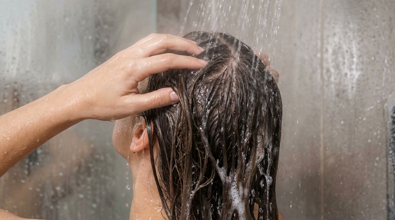Massagear o couro cabeludo durante o banho: para que serve o movimento e por que 2 minutos podem tornar a limpeza mais confortável
