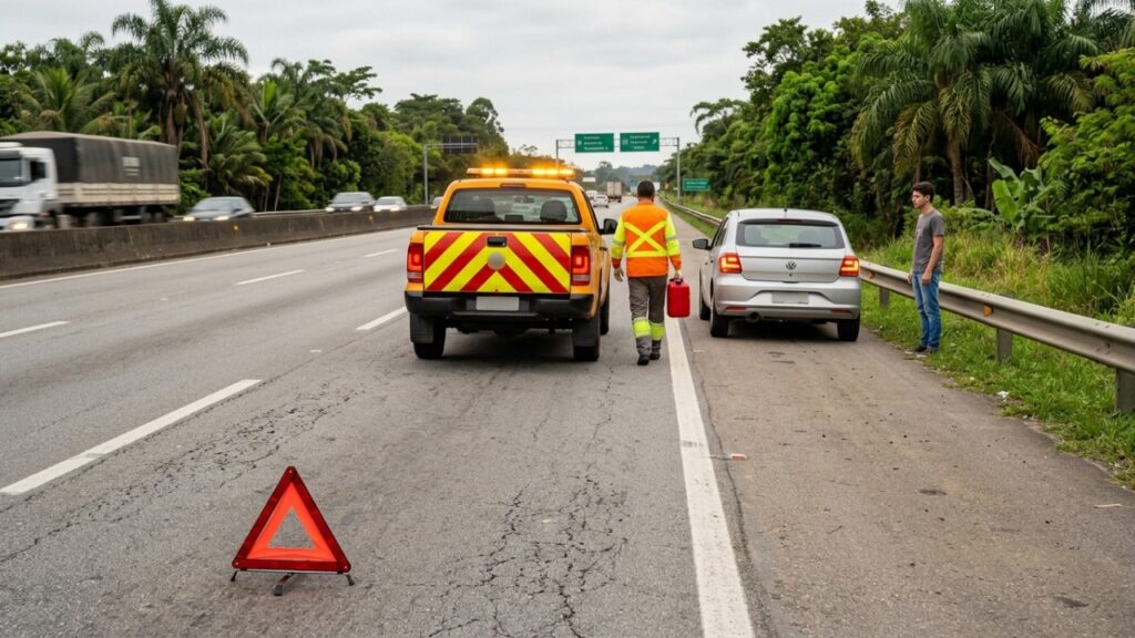 Motorista acha que ficar sem combustível é apenas um imprevisto, mas descobre que o CTB considera infração e pode render 4 pontos na CNH e até remoção do veículo