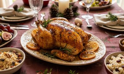 Nem peru, nem tender: o frango assado com laranja e ervas que pode ser a estrela da ceia de Natal gastando muito menos