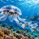 Robô inspirado em águas-vivas chama a atenção ao se movimentar debaixo d’água sem hélices convencionais usando movimentos suaves que podem ajudar a desenvolver equipamentos para explorar ambientes marinhos