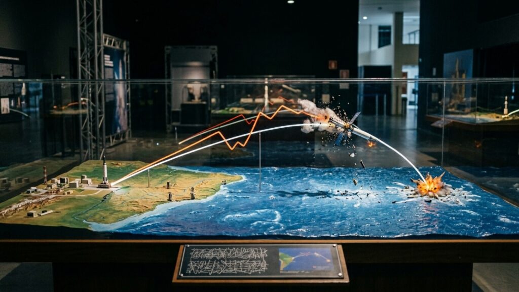 Em 1962, a NASA lançou uma nave para estudar Vênus, mas um erro de orientação fez o foguete sair da rota e ser destruído poucos minutos depois