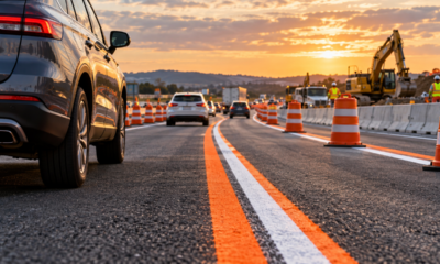 Faixas laranja e brancas estão surgindo nas rodovias e podem evitar acidentes graves: entenda por que essa nova sinalização ajuda os motoristas a não se confundir em trechos em obras