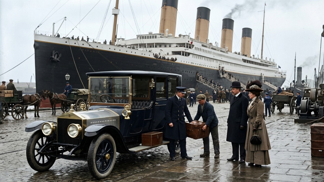 O carro que quase foi parar no fundo do Atlântico com o Titanic: modelo de 1910 escapou do naufrágio por uma mudança de planos feita pouco antes do embarque e permaneceu com a mesma família por quatro gerações