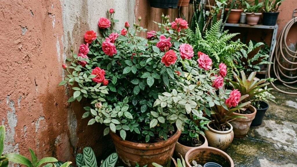 Nem só rega e sol: especialistas em jardinagem explicam por que a circulação de ar entre os galhos também pode fazer diferença na saúde do rosal