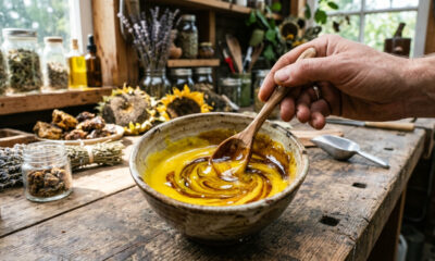 Mistura de sabão vegetal de girassol com própolis: o biodefensivo protetor para estancar e cicatrizar manchas bacterianas foliares