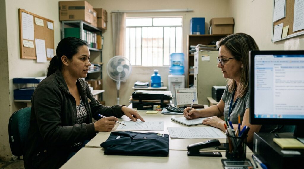 Vendedora tem R$ 180 descontados do primeiro salário pelo uniforme obrigatório da loja e descobre que a empresa não pode cobrar por isso