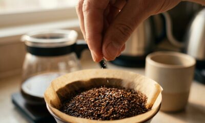 Colocar uma pitada de sal no pó do café antes de passar: para que serve e por que baristas recomendam esse truque