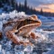 O animal que consegue sobreviver congelado durante o inverno e retoma suas atividades quando as temperaturas voltam a subir