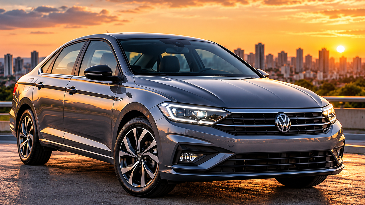Custa menos que um Toyota Corolla e entrega motor turbo: sedã 2021 da Volkswagen tem câmbio automático de 6 marchas, porta-malas de 521 litros e equipamentos que chamam atenção no mercado de usados