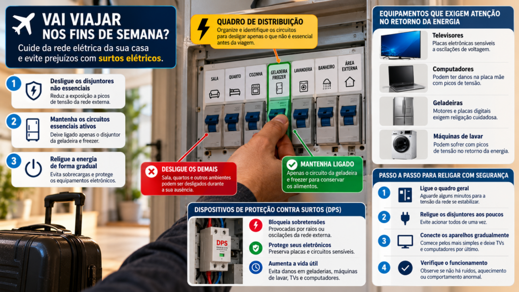 Morador fecha o registro de água antes de viajar no feriado e descobre por que o aquecedor a gás exige um cuidado a mais