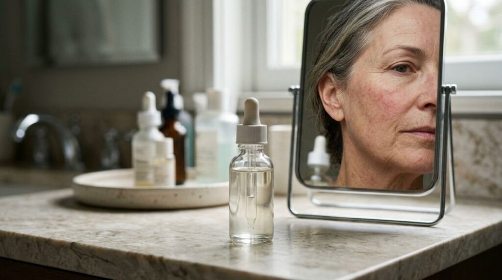 Usar vários séruns para combater rugas pode ter o efeito contrário ao desejado: dermatologistas explicam por que misturar ativos exige cuidado depois dos 50