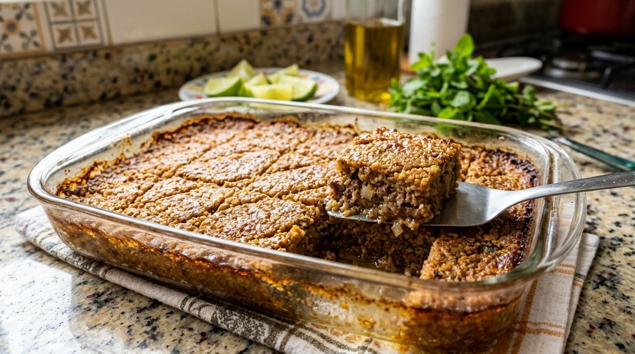 Chefs de cozinha revelam: “Para o quibe de forno ficar macio e não se transformar em uma massa seca, não coloque o trigo diretamente na carne, mas hidrate e escorra os grãos antes de misturar”