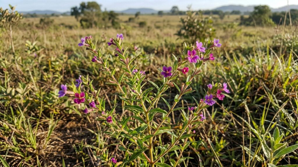 Esse arbusto medicinal rústico cria uma bordadura colorida no quintal, resiste a solos pobres e atrai abelhas sem ferrão o ano todo