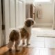 Veterinário explica: o cachorro que acompanha o tutor até o banheiro pode não estar apenas querendo companhia, mas seguindo um hábito ligado à proximidade e à rotina