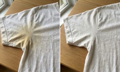 O truque que elimina de vez as manchas amarelas de suor da camisa branca, sem alvejante
