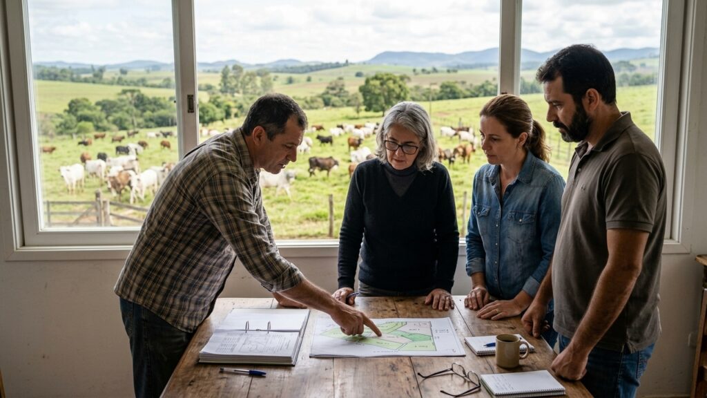 Um filho recebe fazenda milionária e os outros ficam com carros