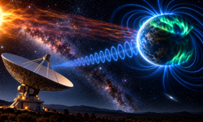 Pela primeira vez na história, um sinal de rádio foi detectado de um planeta fora do sistema solar: ele vem de um planeta a 63 anos-luz de distância.