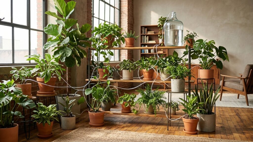 Sem pedir favores a vizinhos, nem perder suas plantas: o item de R$ 25 reais que mantém os vasos regados por dias nas viagens