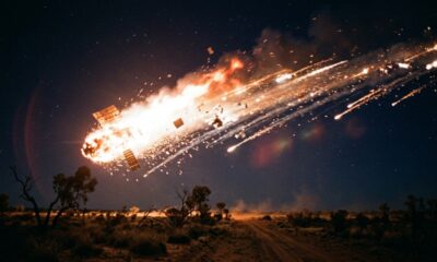 Em 1979, estação espacial de 77 toneladas da NASA se desintegrou sobre a Austrália e espalhou destroços pelo interior do país, mas ninguém esperava que a agência receberia uma multa por jogar lixo