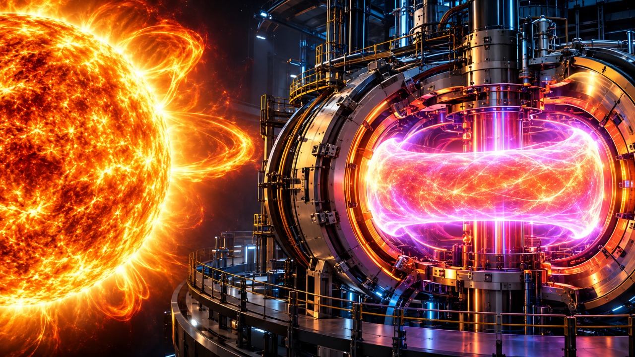 Cientistas querem reproduzir na Terra a energia que alimenta o Sol, mas precisam manter um gás a 150 milhões de graus Celsius dentro de um reator magnético para tentar inaugurar uma nova era da eletricidade