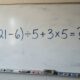 A maioria começa pela parte errada: (21 – 6) ÷ 5 + 3 × 5