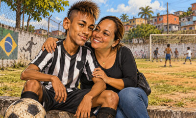 Neymar cumpre promessa feita à mãe na infância, e o motivo emociona até quem não torce pelo Santos
