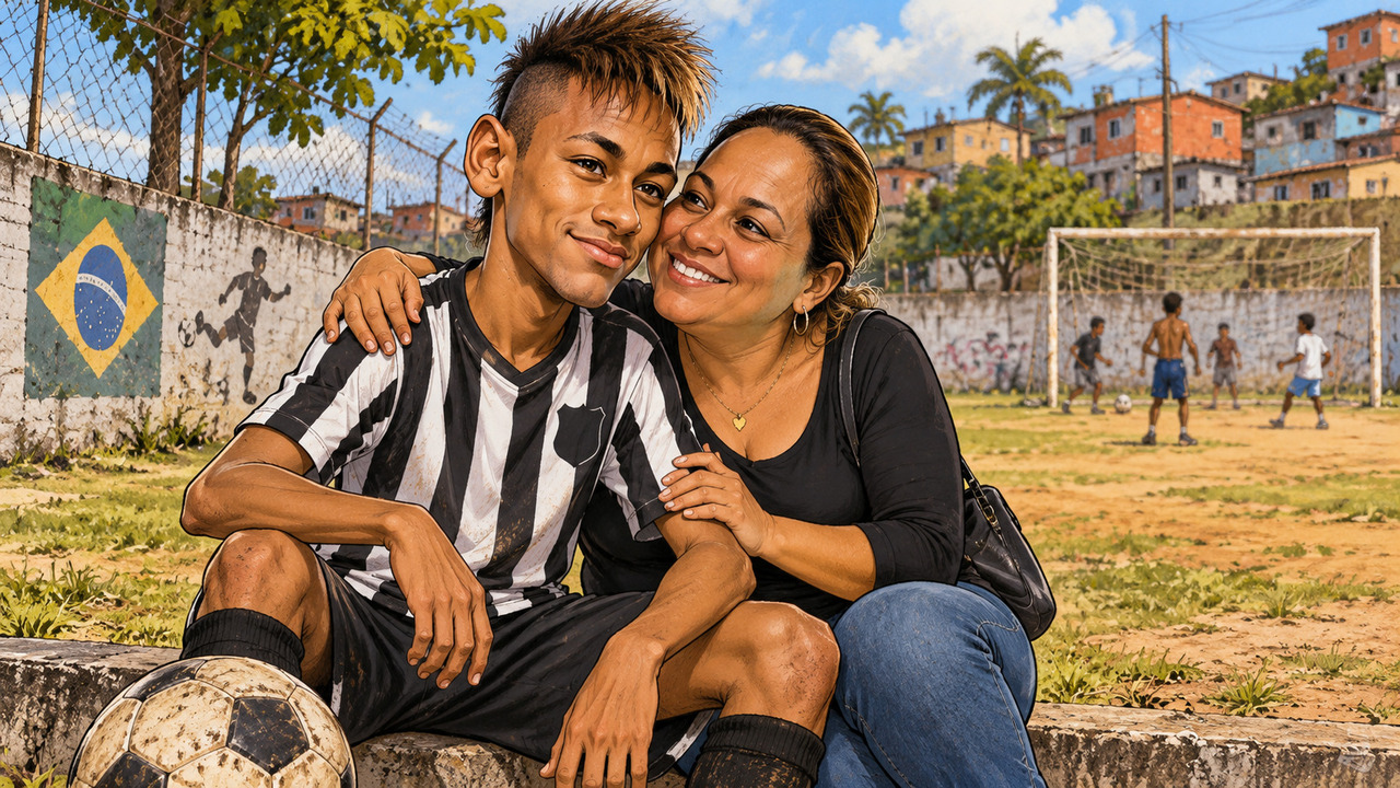 Neymar cumpre promessa feita à mãe na infância, e o motivo emociona até quem não torce pelo Santos