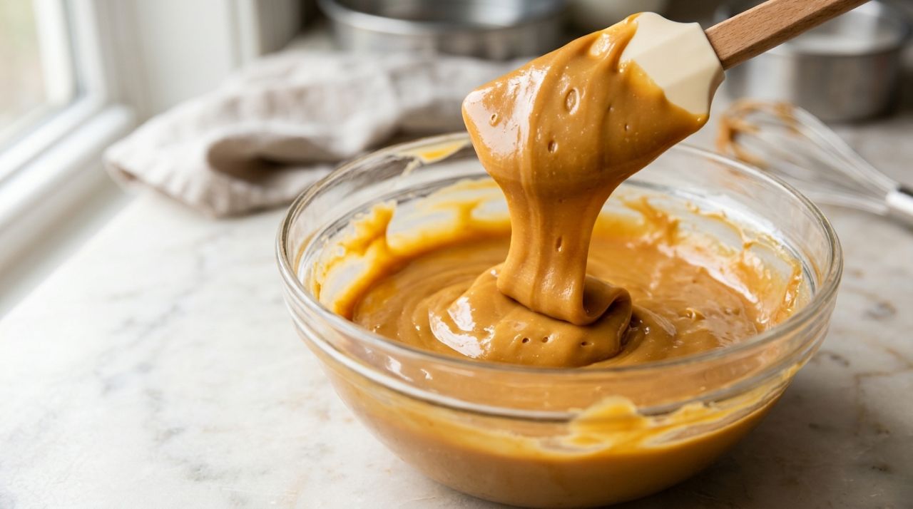 Misturar doce de leite com creme de leite e uma pitada de sal: o segredo do creme equilibrado que pode rechear tortas e copinhos