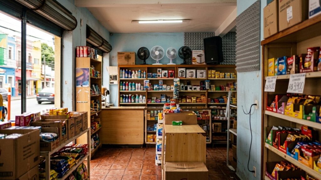 Comerciante recebe multa após colocar caixa de som na porta da loja e descobre que anúncios audíveis da rua podiam ser proibidos