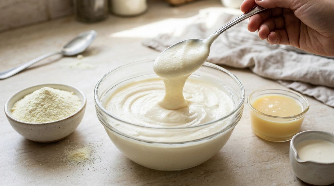 Misturar leite em pó com leite condensado e creme de leite: como preparar um creme de Ninho que fica pronto em minutos e combina com qualquer sobremesa